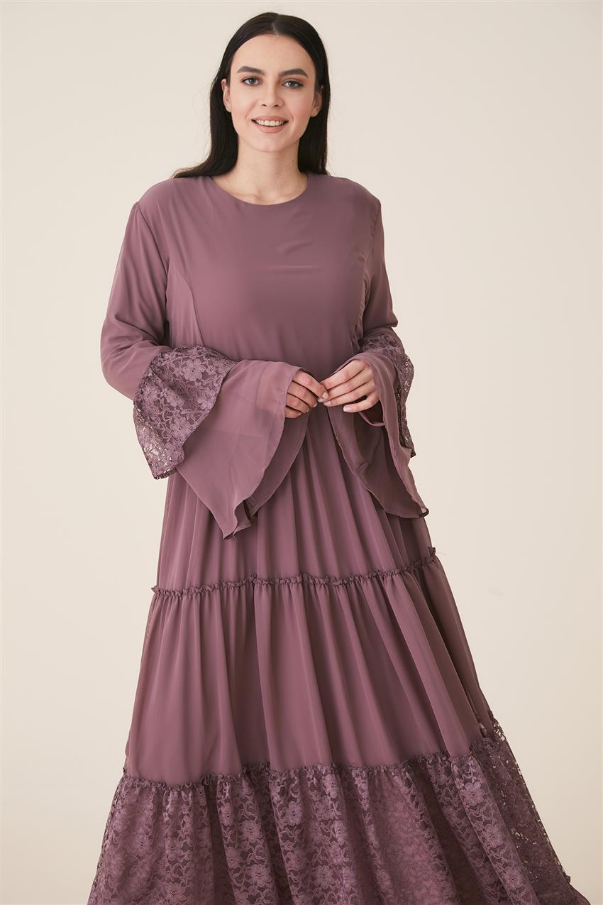 Evening Dress-Dried rose UB-9W81674-53
