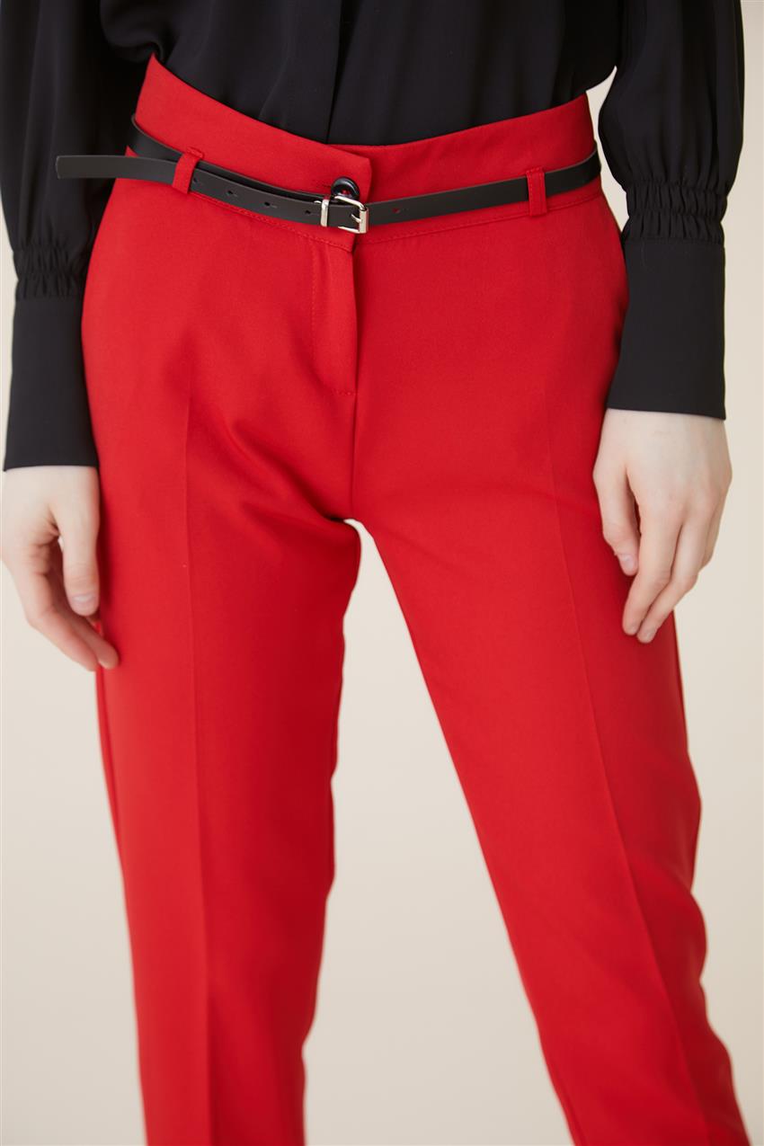Kırmızı Pantolon 2503-19