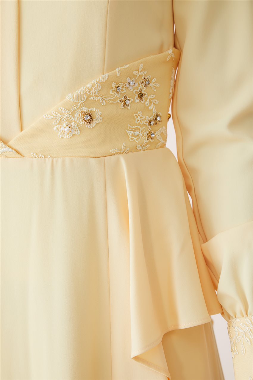 Evening Dress Dress-Muz Kabuğu DO-B4-63003-91