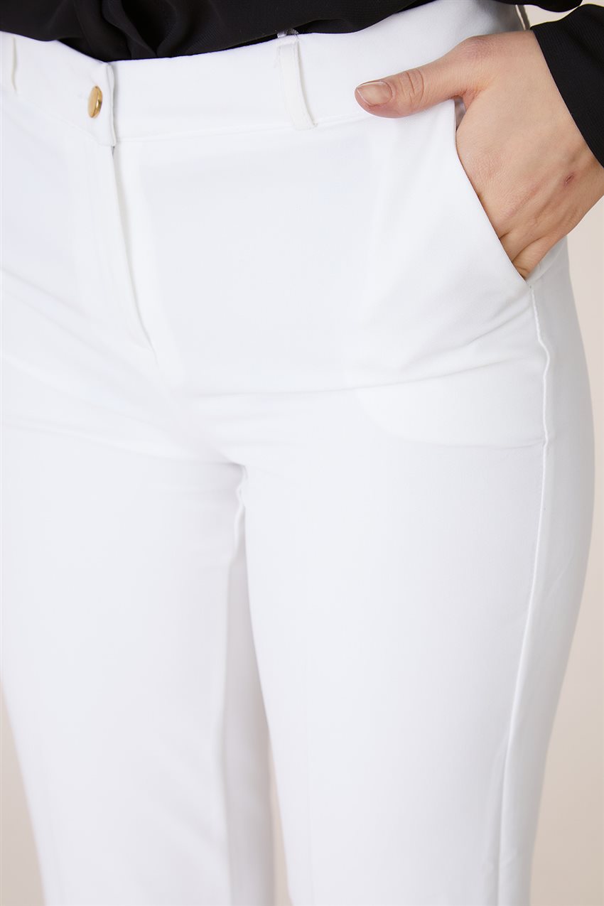 Pants-White PTN1010-02