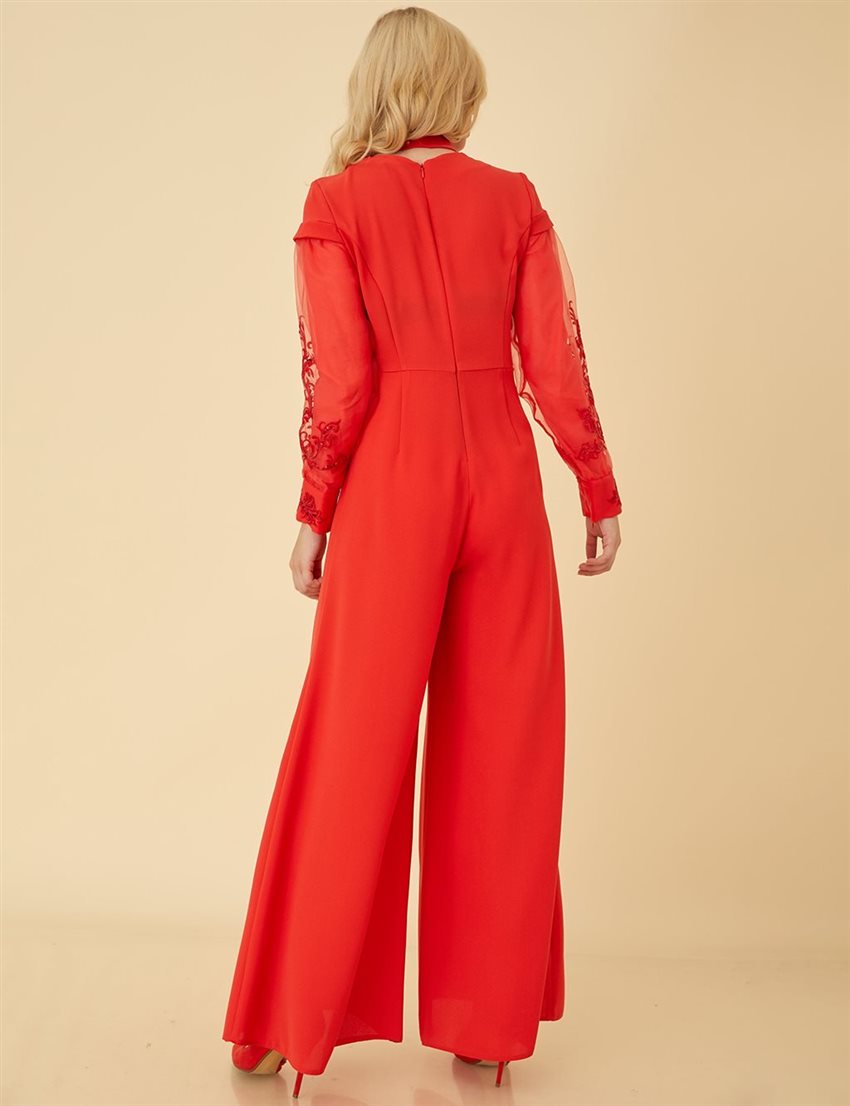 Kırmızı Elbise- Kayra-KA-B9-22016-19