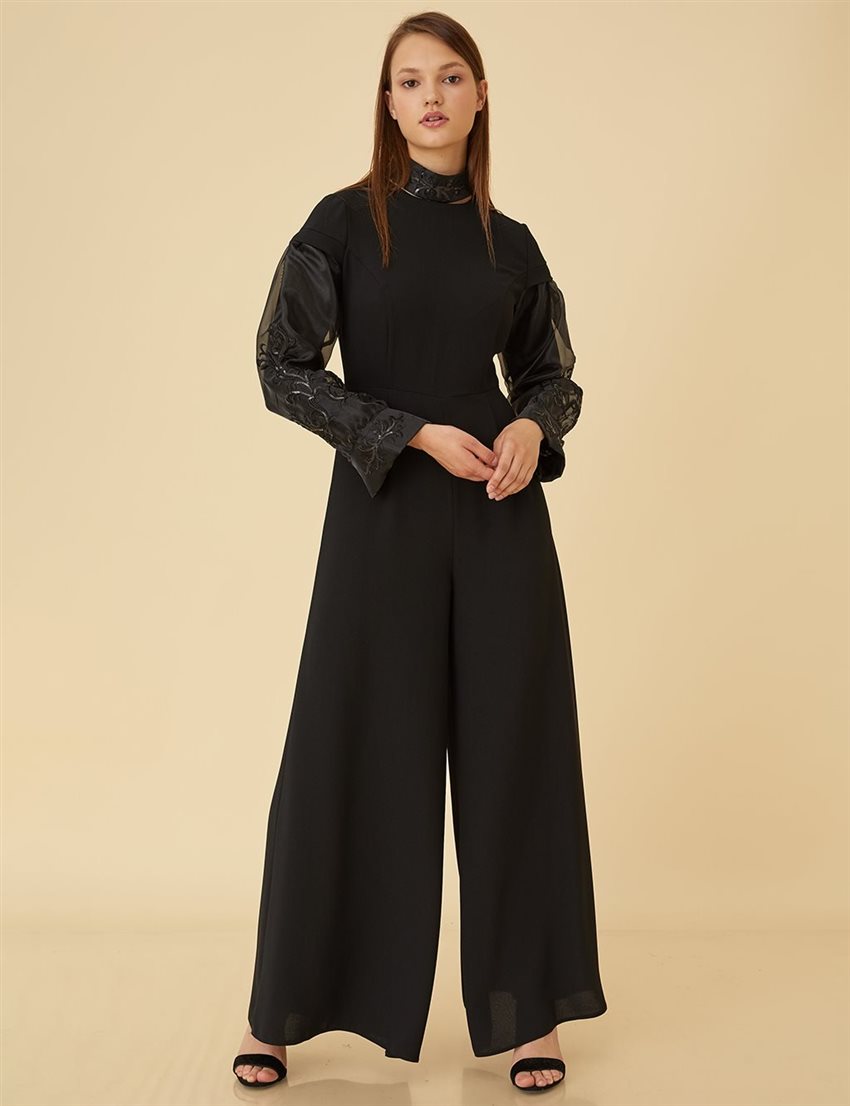 Siyah Elbise- Kayra-KA-B9-22016-12