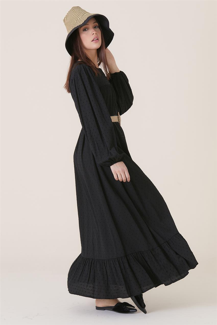 Siyah Elbise MPU-0S7048-01
