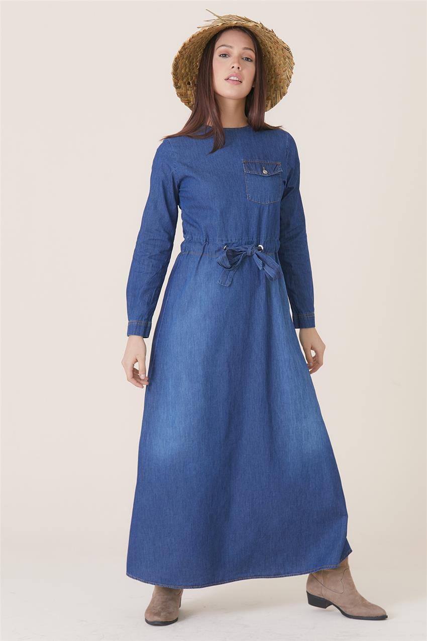 فستان-غامق أزرق UA-0S1031-16