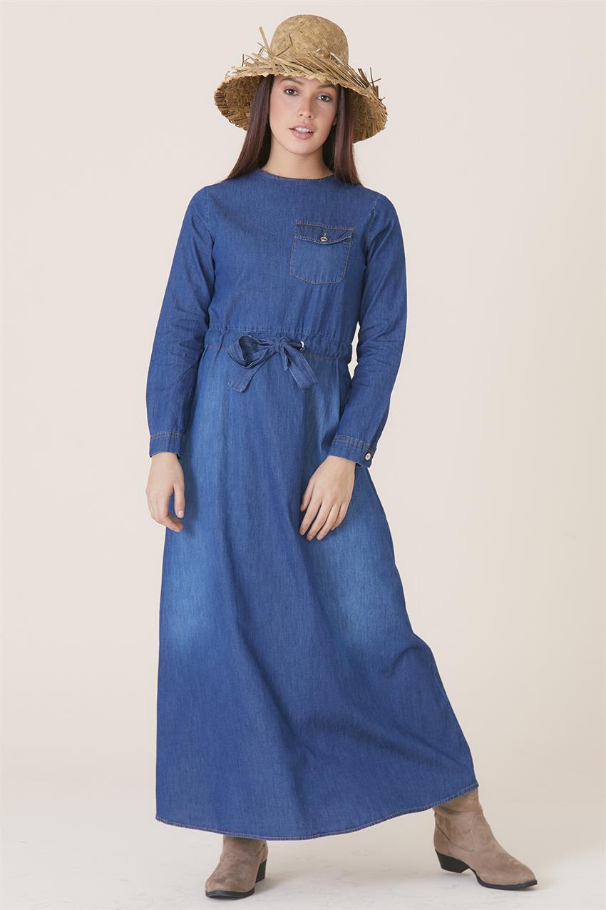 فستان-غامق أزرق UA-0S1031-16
