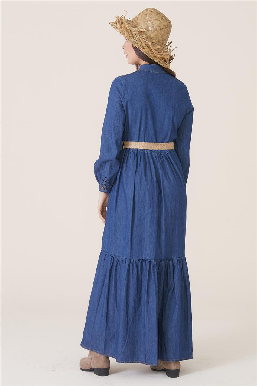 فستان-غامق أزرق UA-0S1028-16
