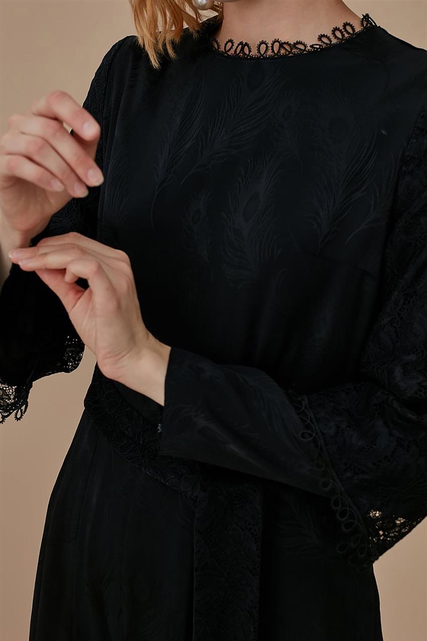 Kayra Siyah Elbise KA-A9-22004-12