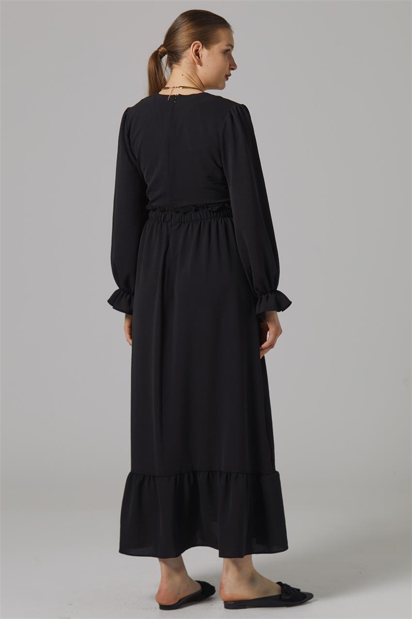 Siyah Elbise 4532F-01
