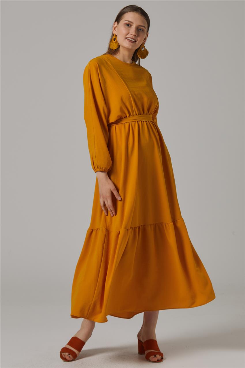 Dress mustard 2643f-55