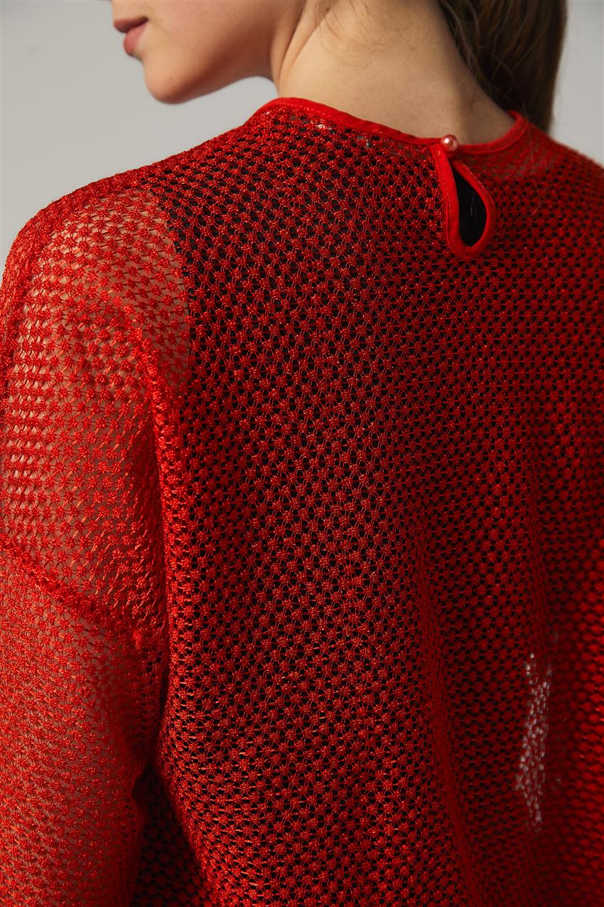Kırmızı Bluz KA-B8-10039-19