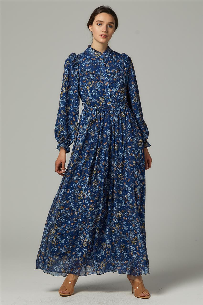 Mavi Elbise 1605-70