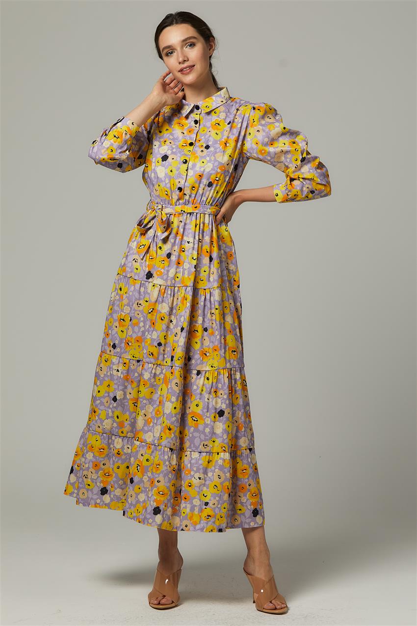 Dress-Lilac MS5162-16