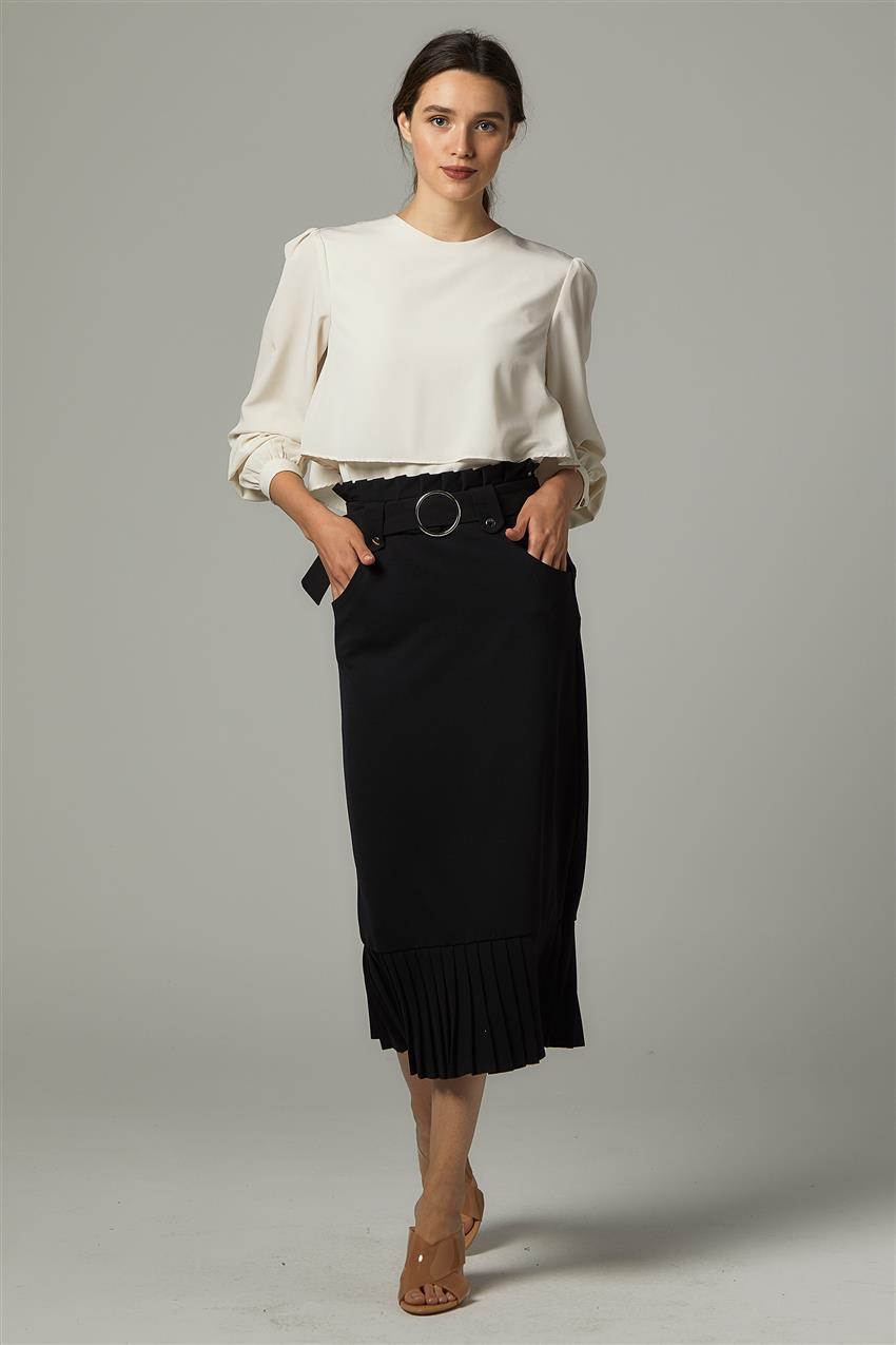 Skirt-Black Ms265-12