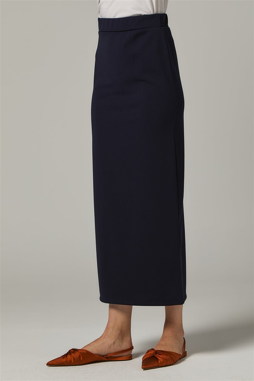 Skirt-Navy Blue MS651-11