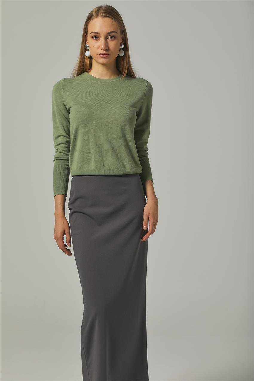Skirt-Gray MS651-07
