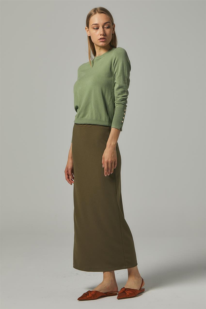 Skirt-Khaki MS651-21