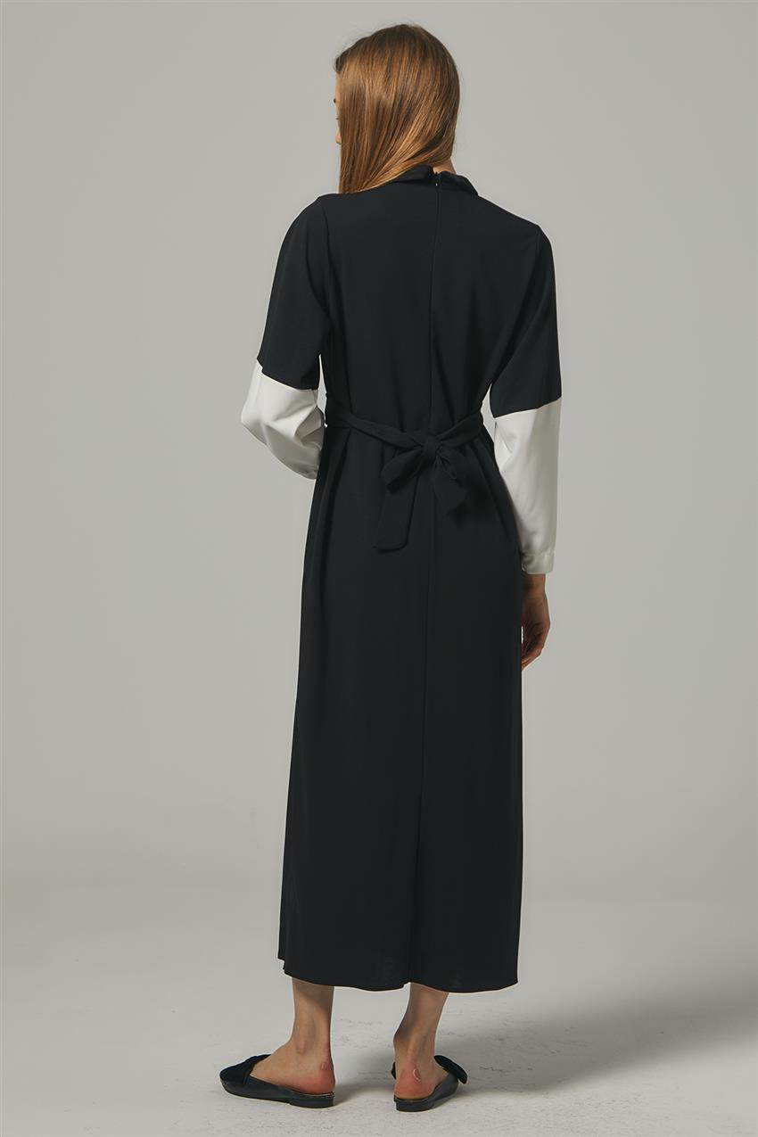 Siyah Elbise MS5151-12