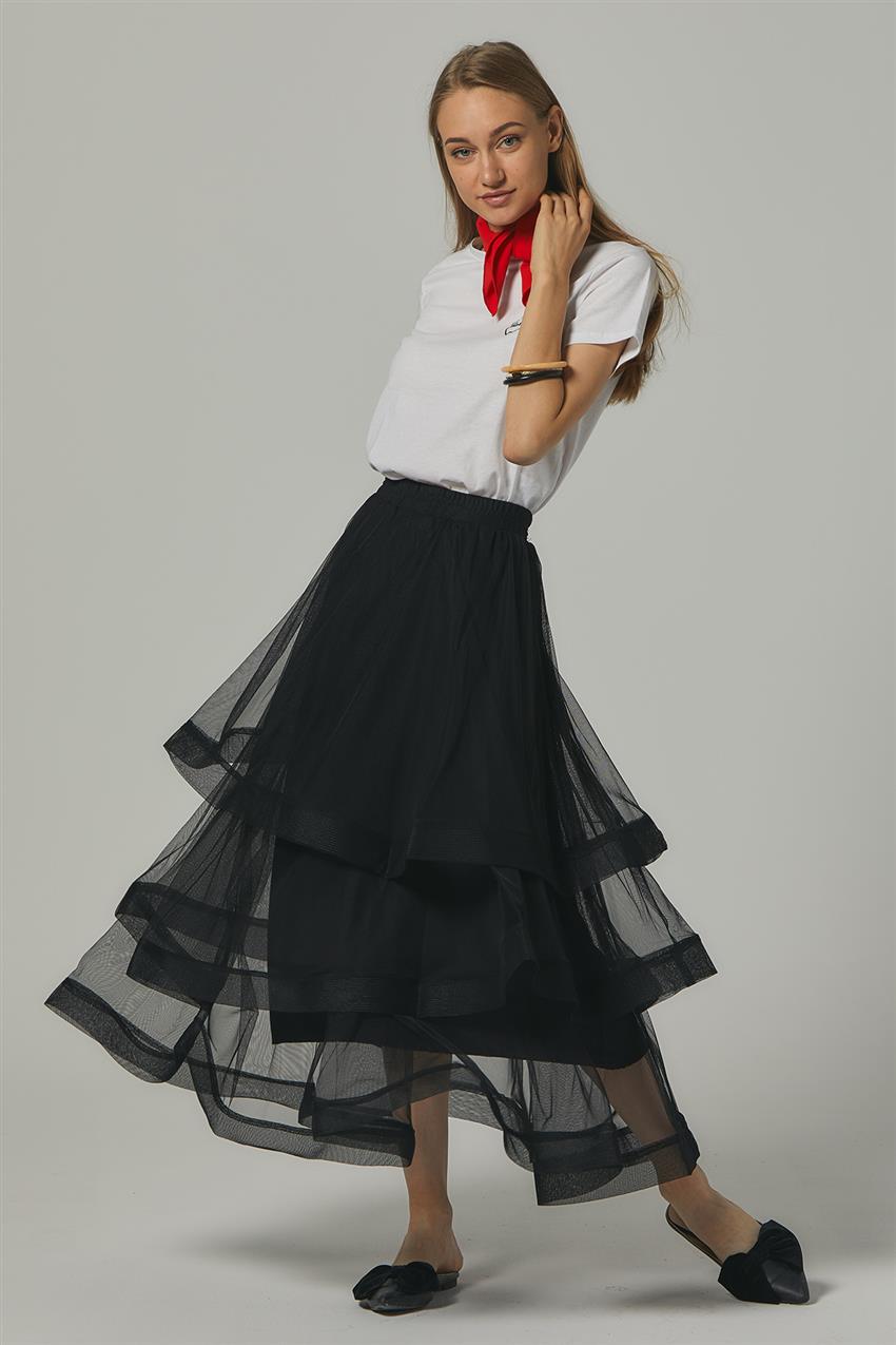 Skirt-Black MS146-12