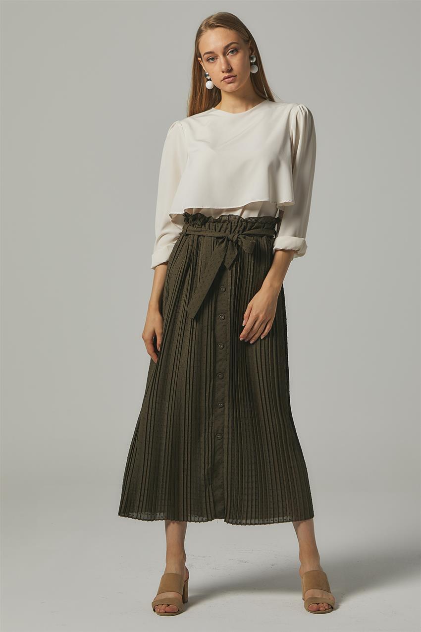 Skirt-Khaki MS272-21
