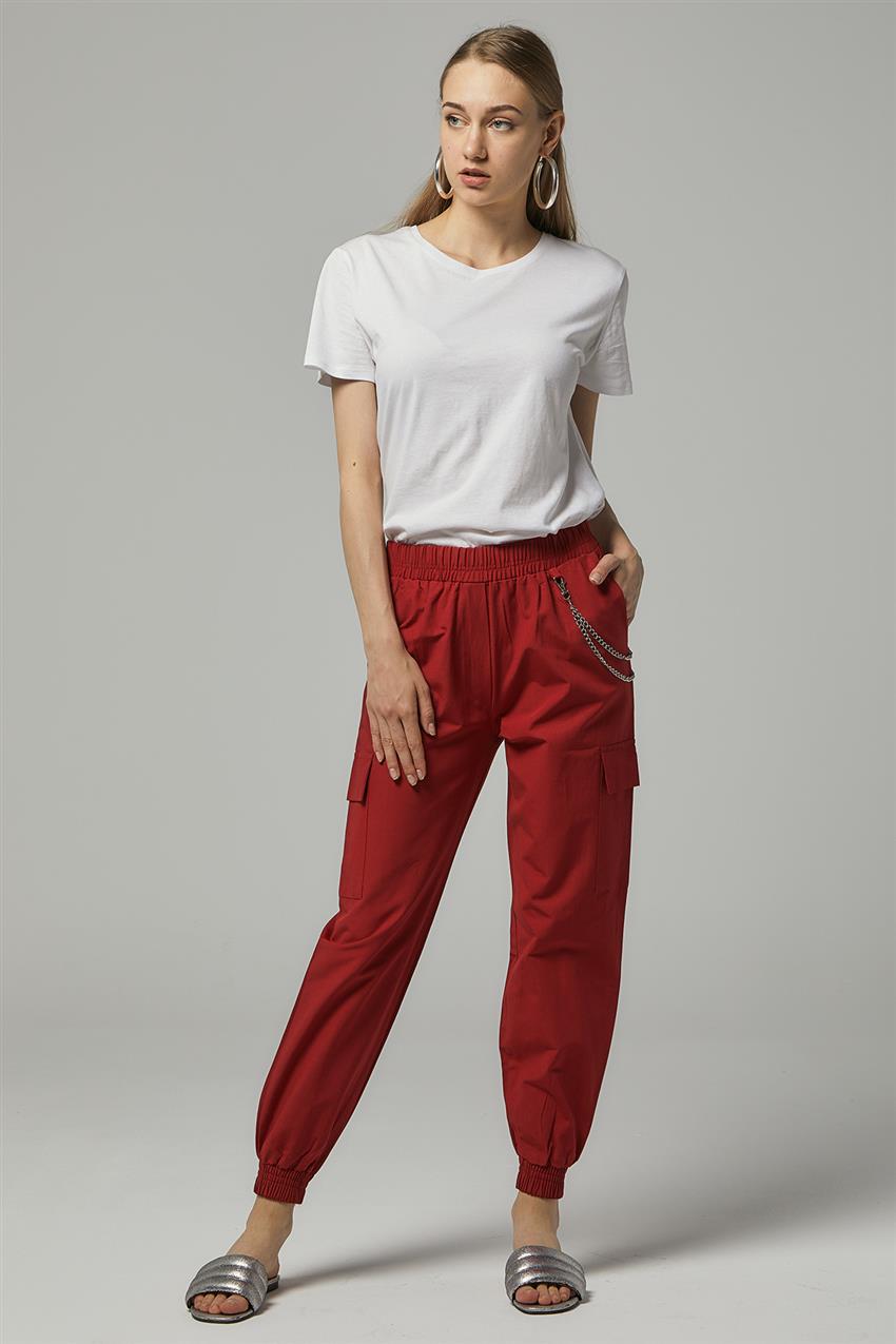 Kırmızı Pantolon UZ0039-19