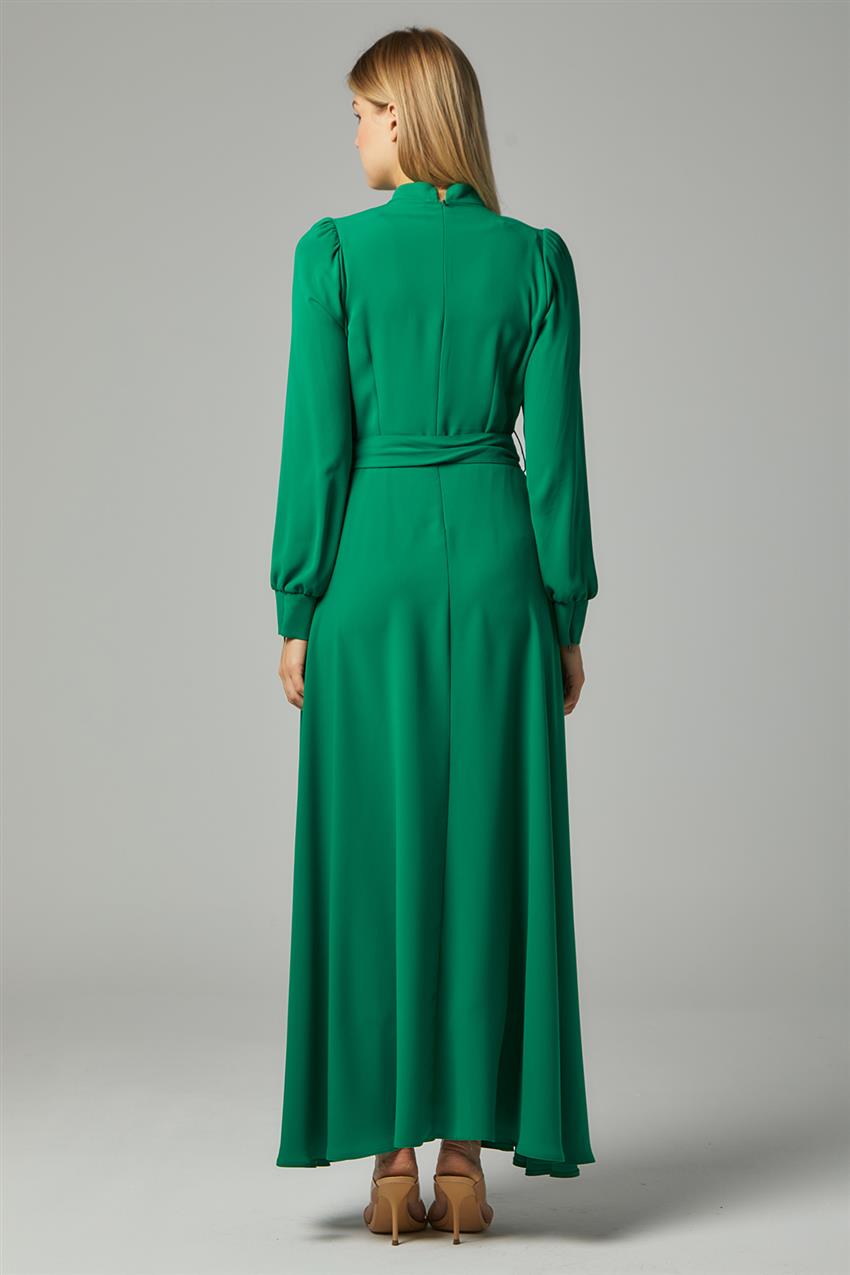 DO-B20-63022-30-25 فستان-أخضر