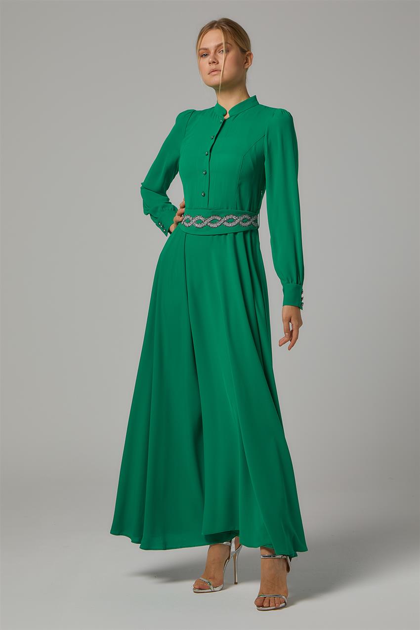 DO-B20-63030-30-25 فستان-أخضر