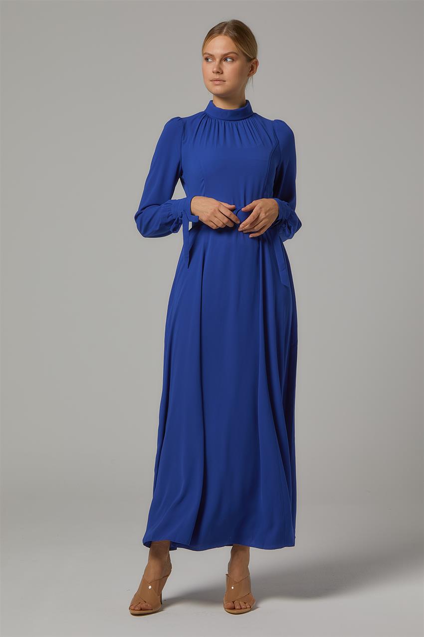 DO-B20-63018-74-74 فستان-أزرق غامق