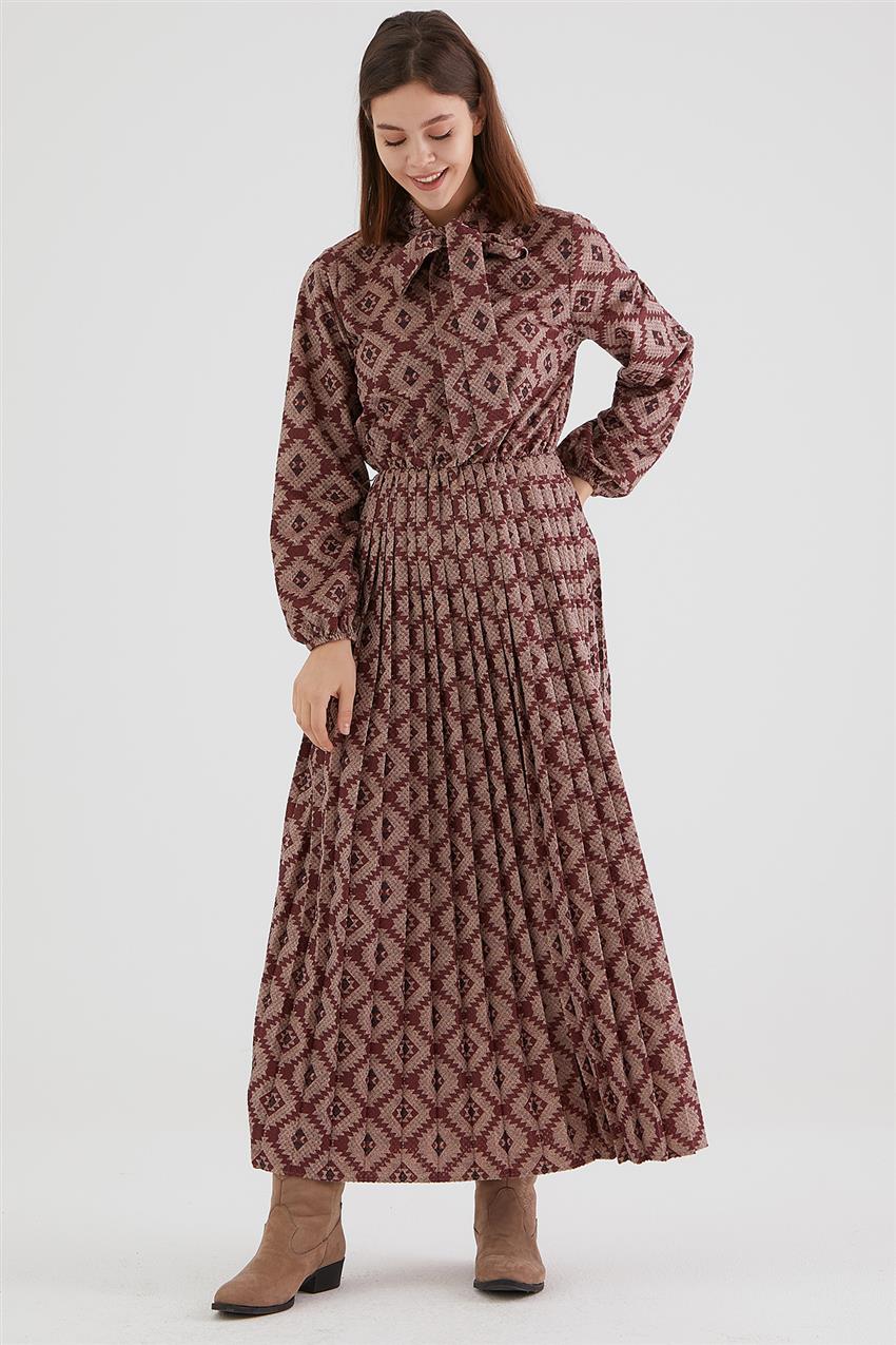 Dress-Claret Red 1864-67