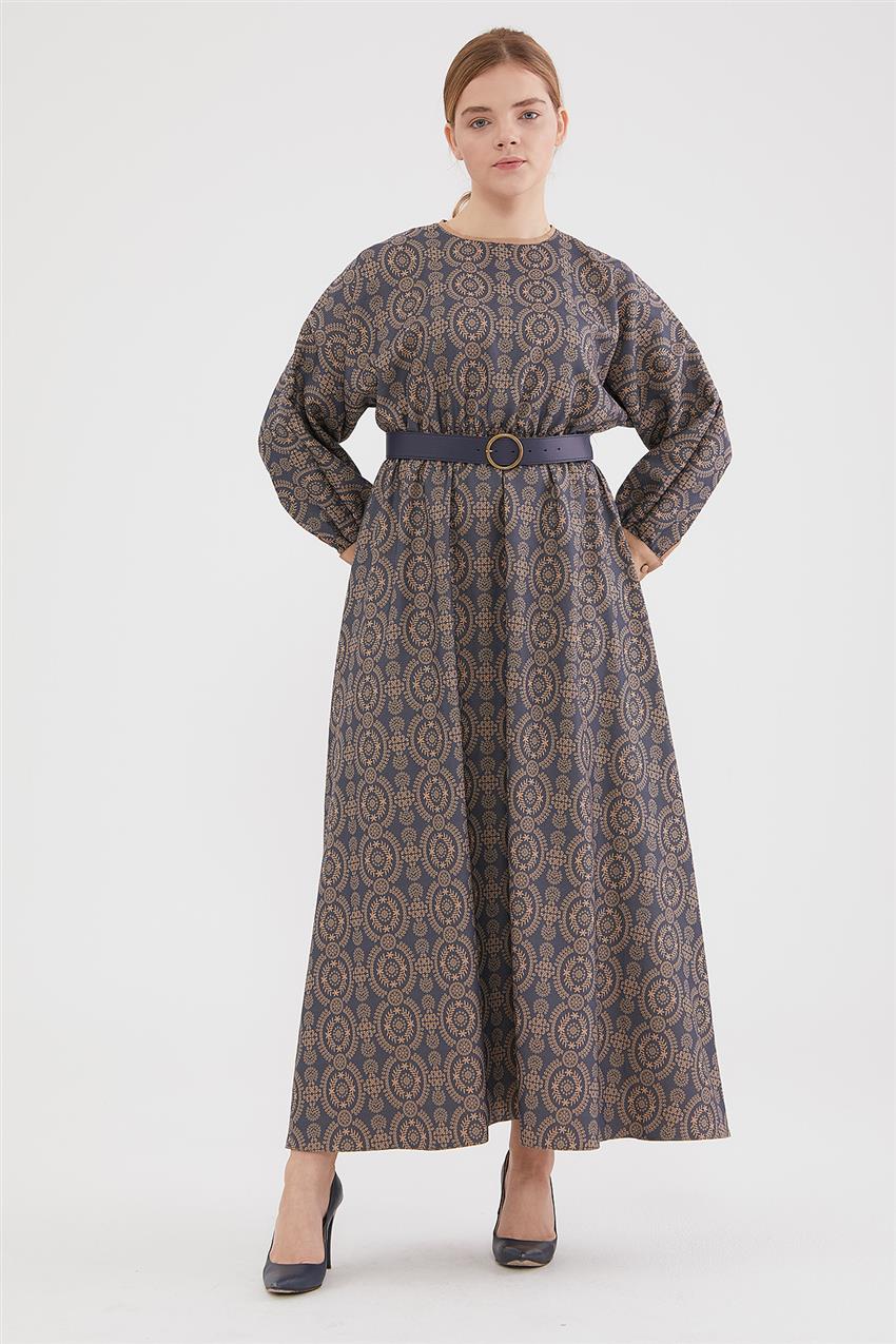 1937-83 فستان-نيلي