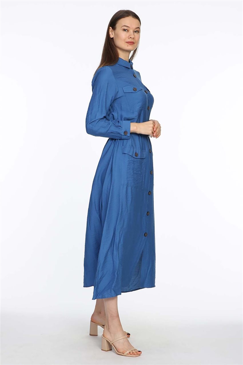 Mavi Elbise 20Y-204-70