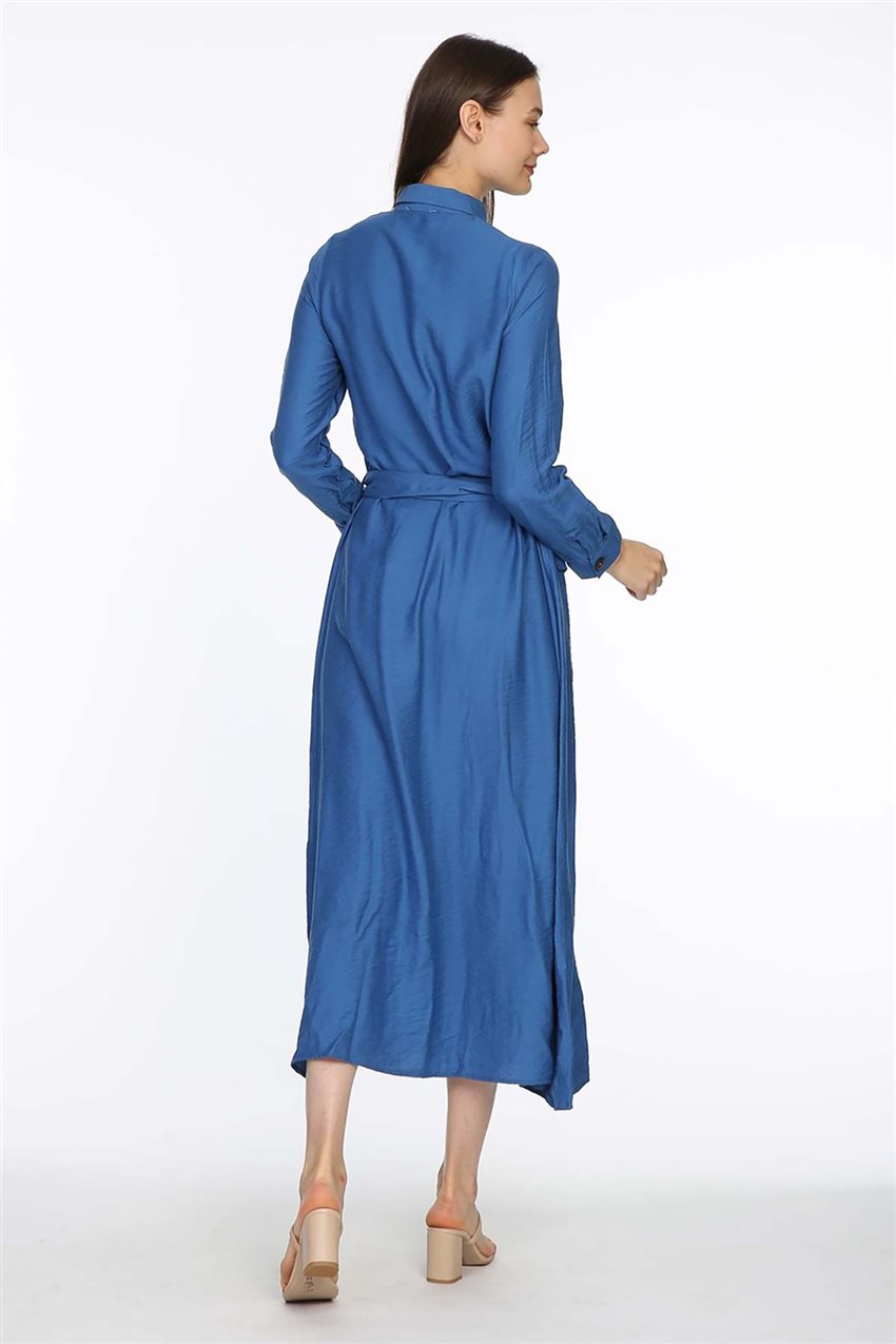 Mavi Elbise 20Y-204-70