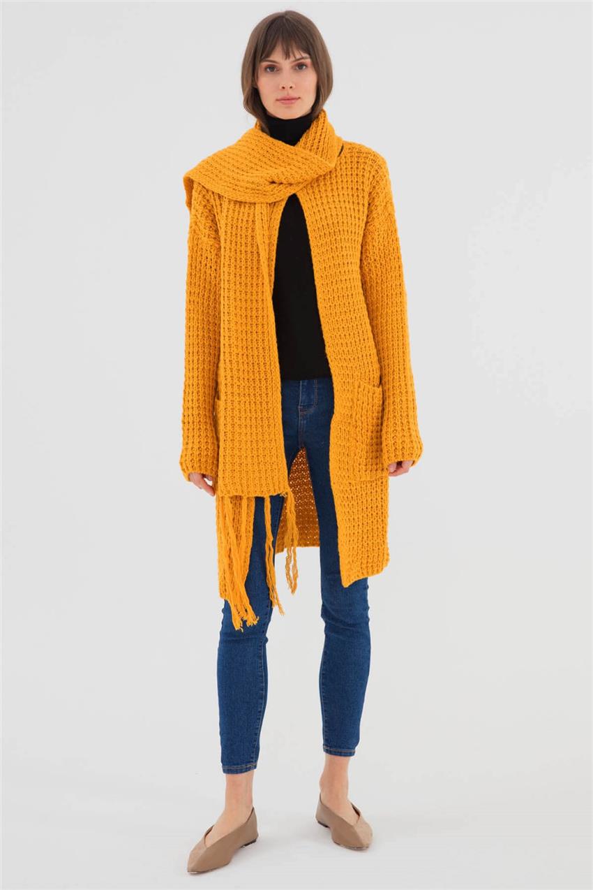 Knitwear Cardigan Mustard V20KHRK23001