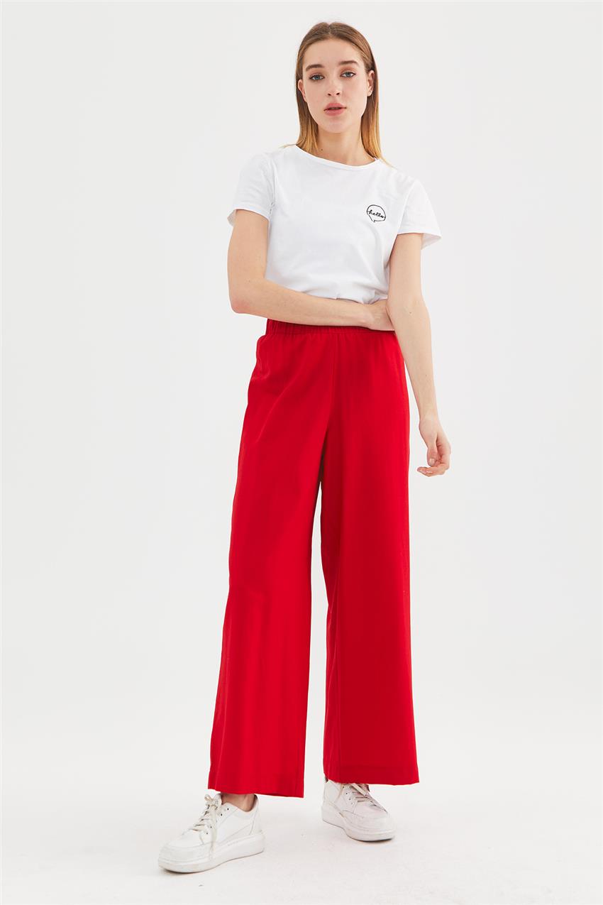 Trousers red 9090-34