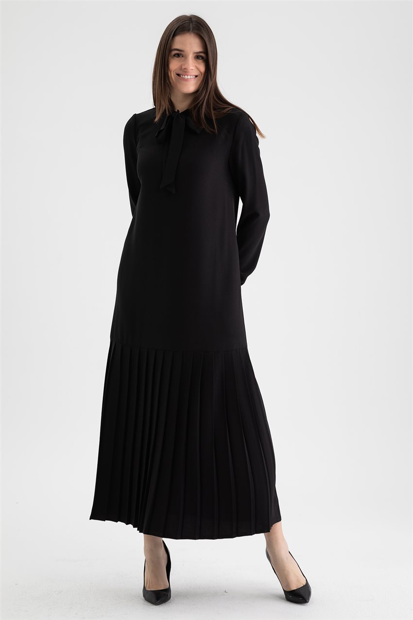 Siyah Elbise V19KELB17012-01