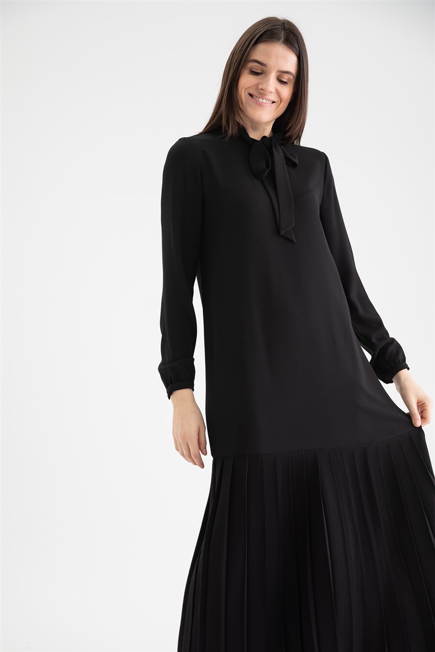 Siyah Elbise V19KELB17012-01