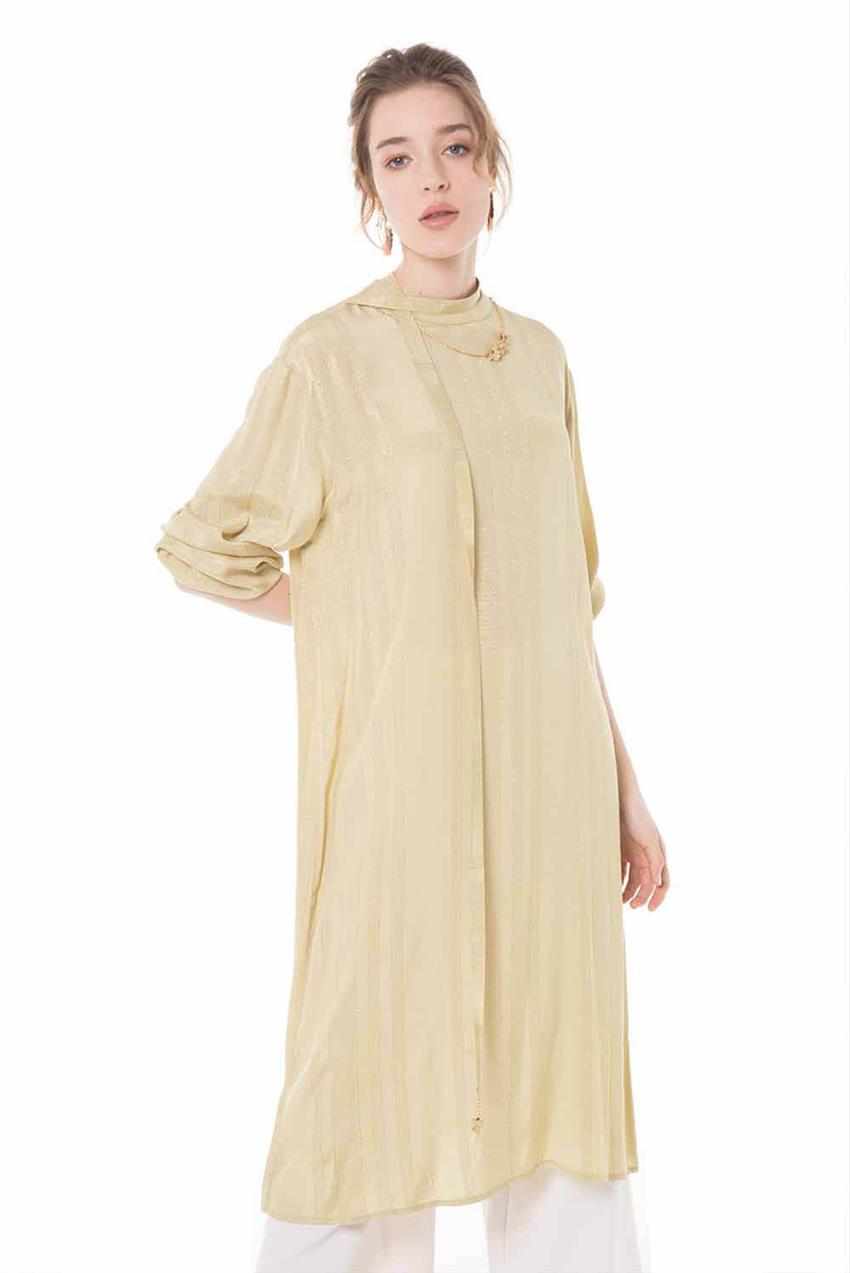 Yellow Tunic Dress V20YTNK45046