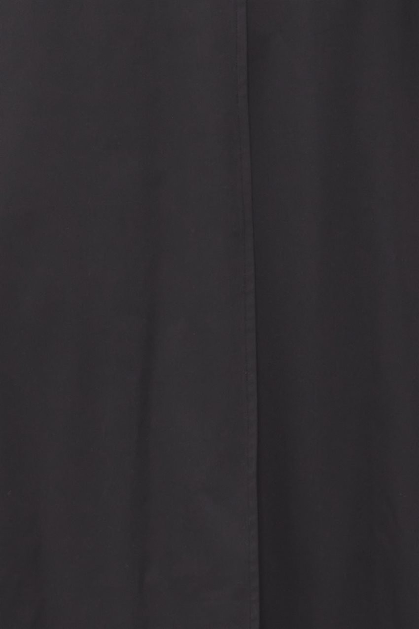 Aller Detaylı Trençkot-Siyah 2708.TRN.429.1-01