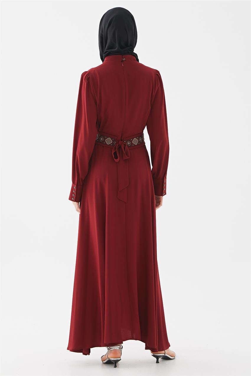 Dress-Claret Red DO-B20-63026-26-26