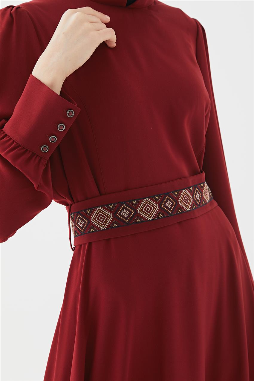 Dress-Claret Red DO-B20-63026-26-26