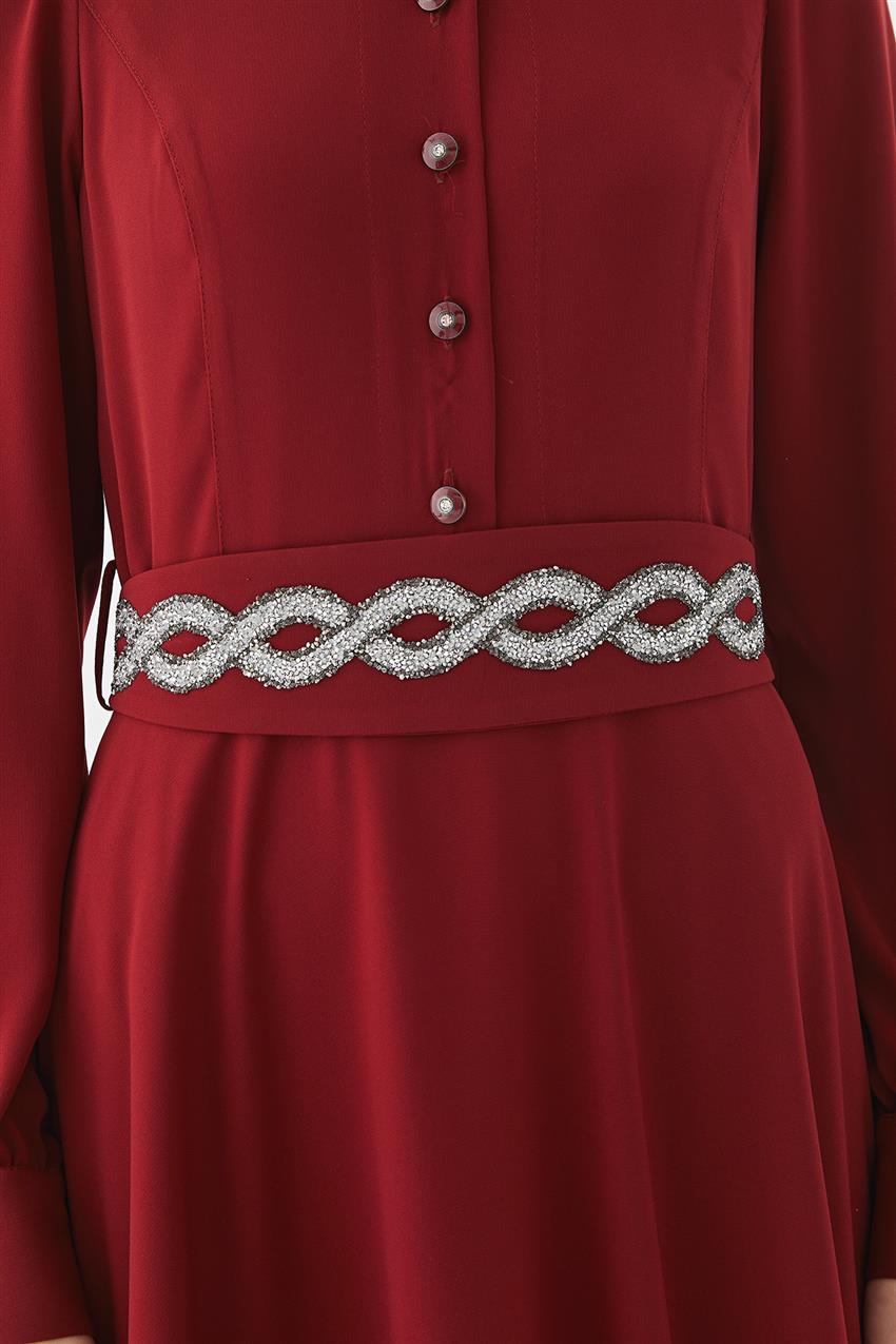 Dress-Claret Red DO-B20-63030-26-26
