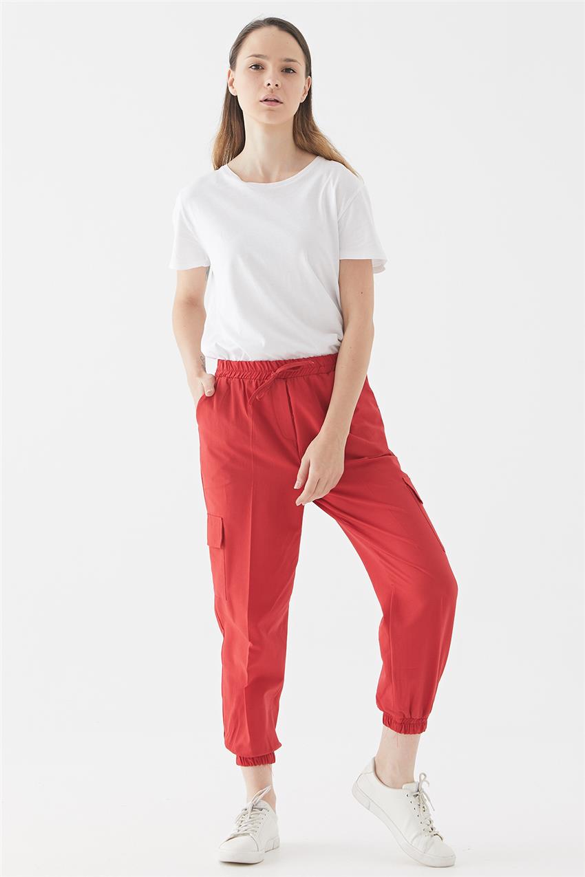 Pants-Red 119301-34