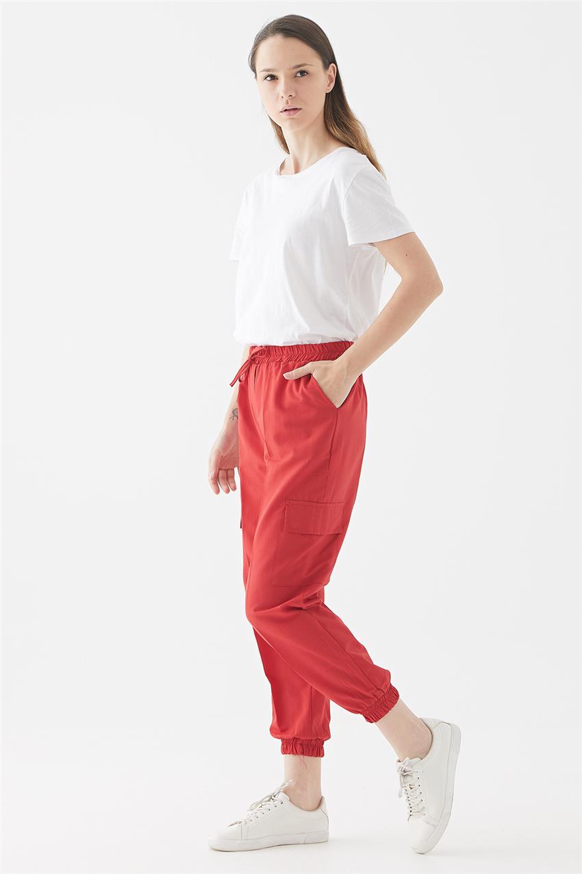 Pants-Red 119301-34