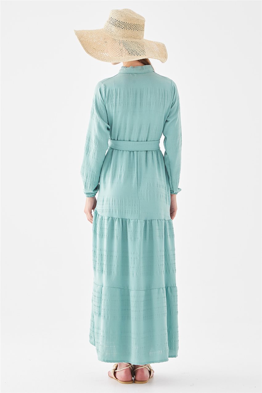 118006-24 فستان-أخضر