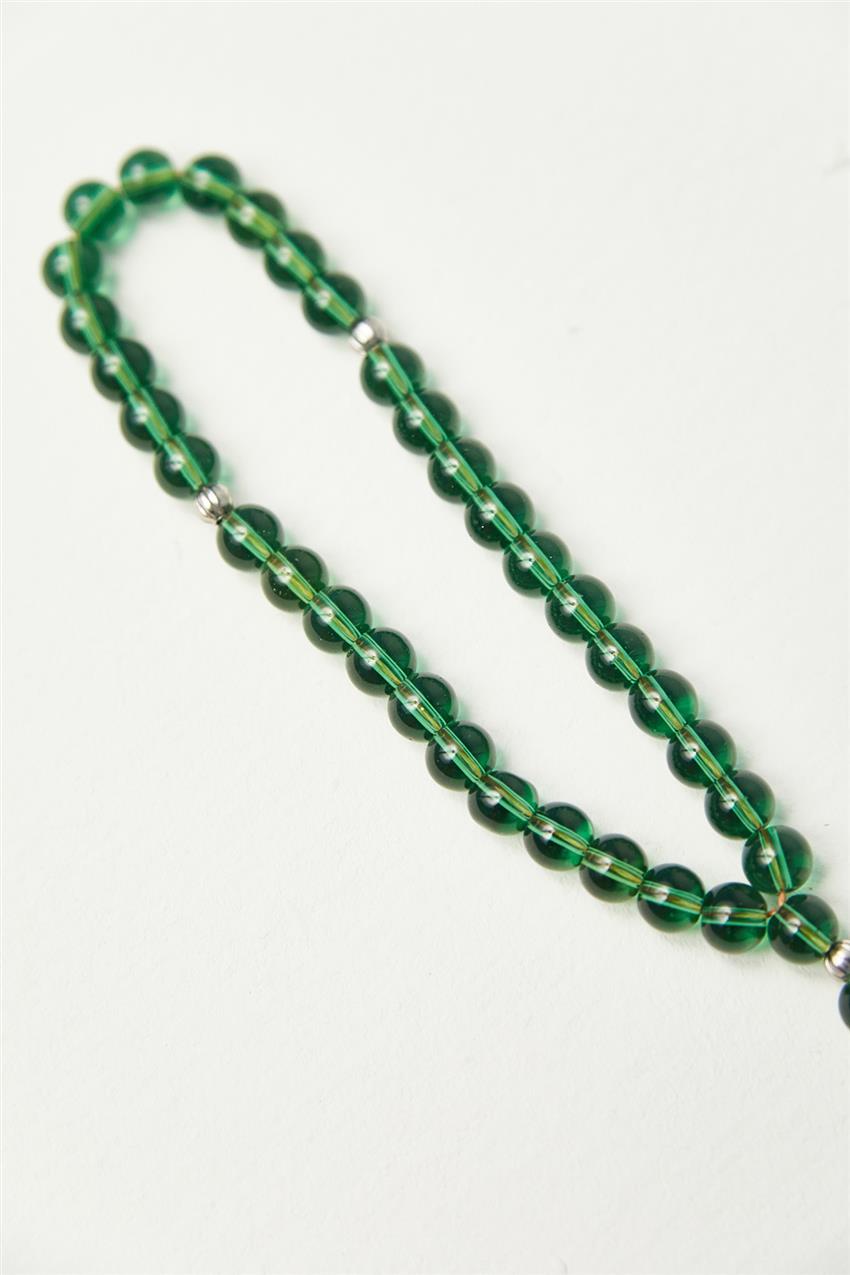 Craftsman Glass Rosary-Green 0039-21