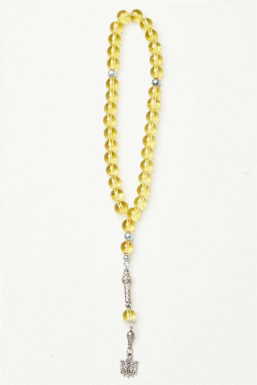 Craftsmanship Glass Rosary-Yellow 0039-29