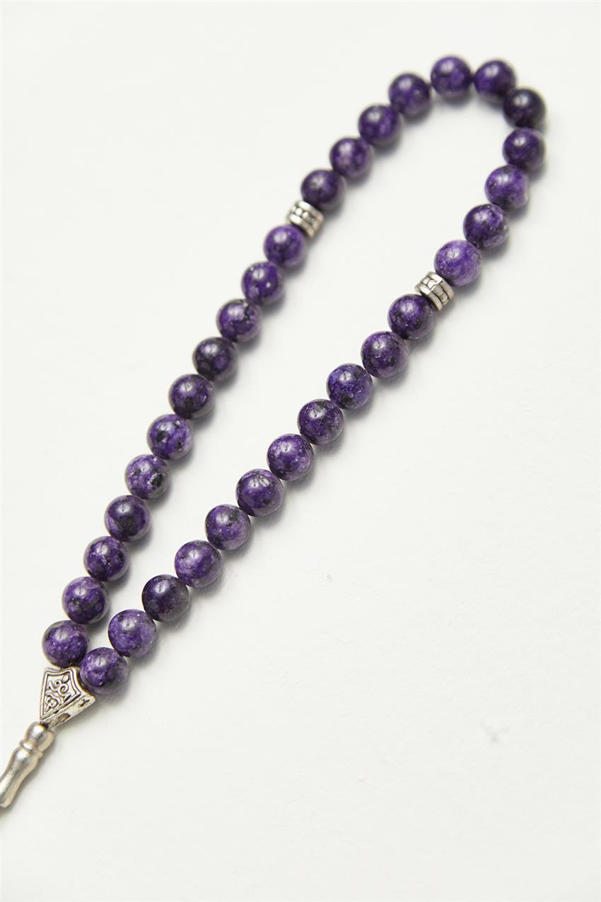 Natural Stone Rosary-Purple 0043-45