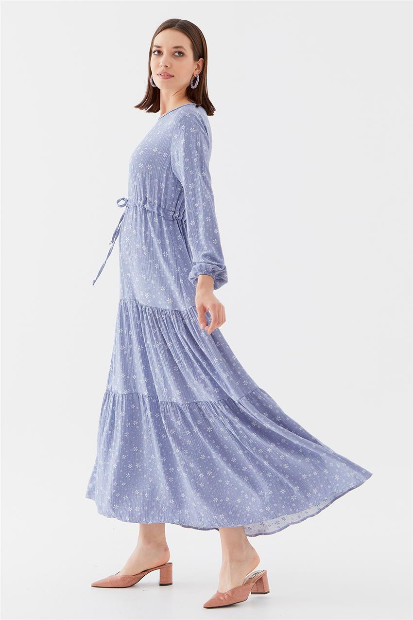 1160802-70 فستان-أزرق