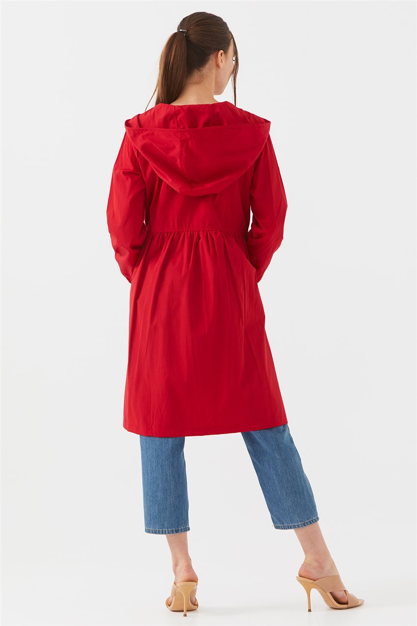 Trench Coat-Red 119402-34