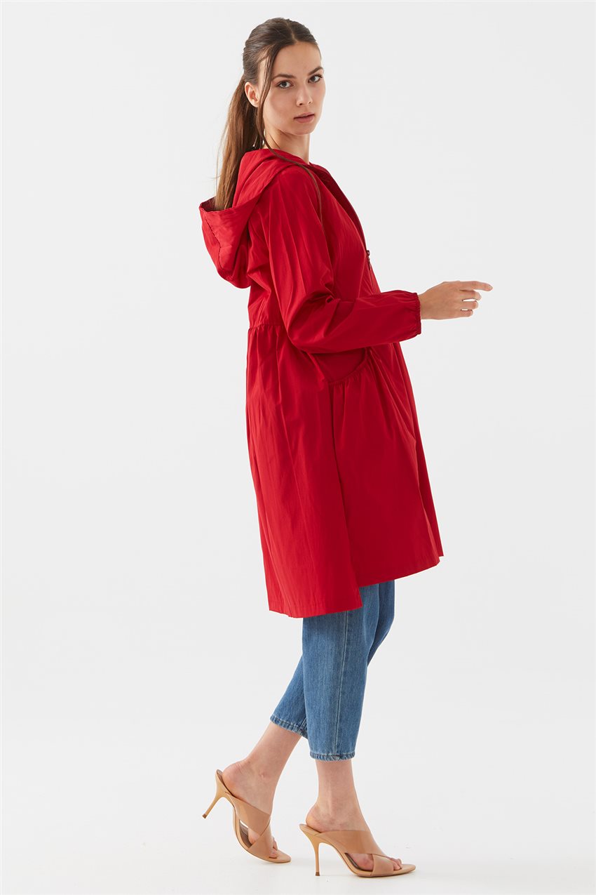 Trench Coat-Red 119402-34