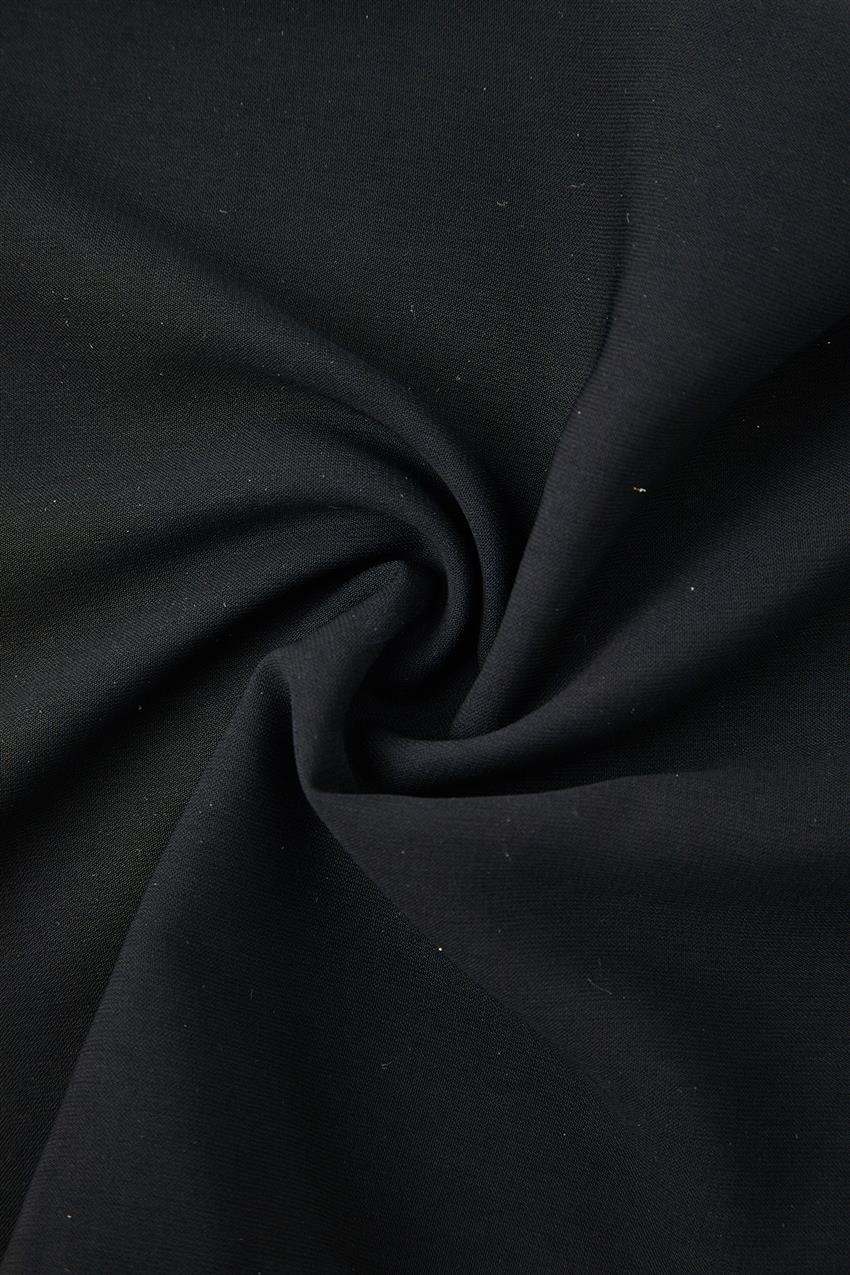 Medina silk scarf 120cm black SPR15-01